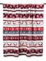 NORDIC PRINTED FLEECE THROW 150 X 200