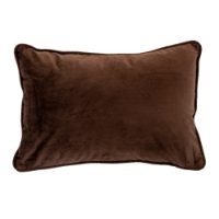 Malini Rectangle Luxe Chocolate Cushion