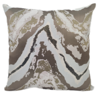 ABSTRACT CHEVRON JAQ TAUPE 45 X 45