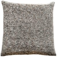 OMBRE CHENILLE SQUARES WITH VELVET BK TAUPE 43 X 43