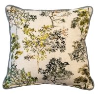 Malini Arboles Chartreuse Cushion