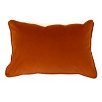  Malini Luxe Rectangle Orange Cushion