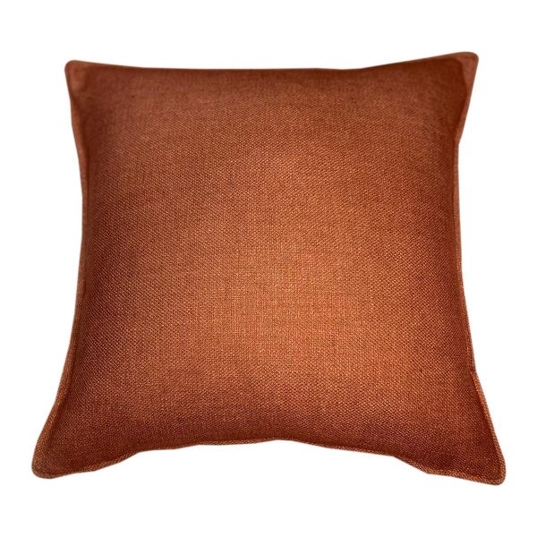 Malini Linea Square Cinnamon Cushion