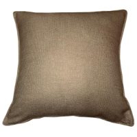 Malini Linea Square Taupe Cushion