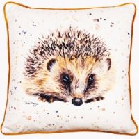 HEDGEHOG PRINTED VELVET 45 X 45