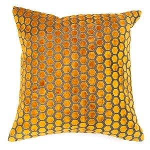 Malini Large Jorvik Gold Cushion