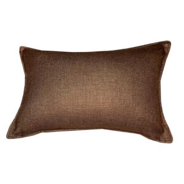 Malini Linea Rectangle Brown Cushion
