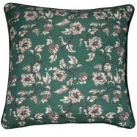 Malini Bridgerton Green Cushion