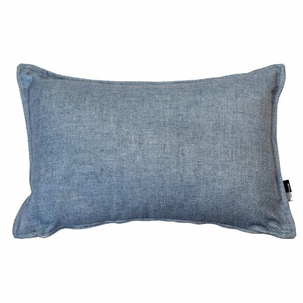 Malini Linea Rectangle Blue Cushion