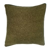 Malini Textura Olive Cushion