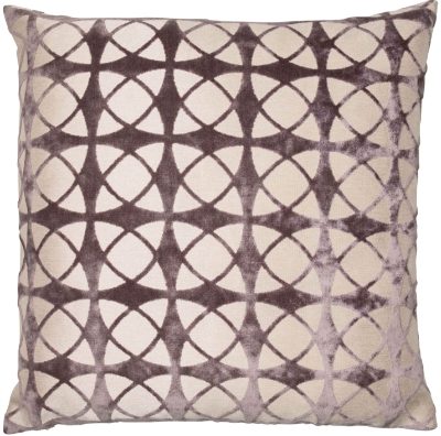 Malini Large Spiral Grey Cushion