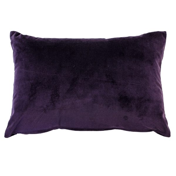  Malini Luxe Rectangle Purple Cushion