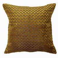 Malini Oslo Gold Cushion