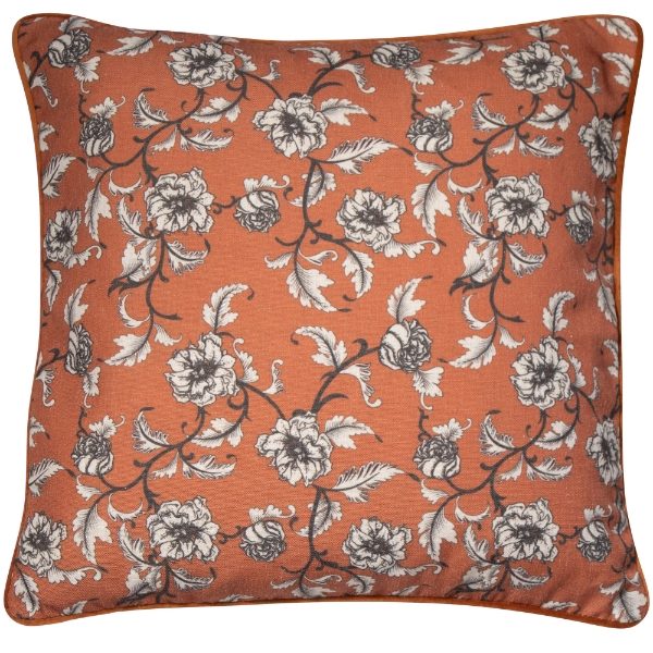 Malini Bridgerton Orange Cushion