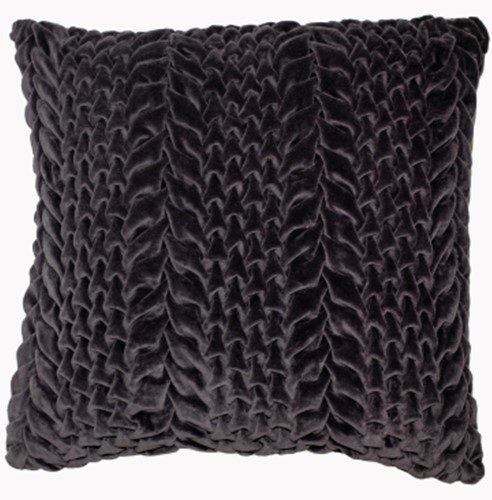 Malini Dunand Charcoal Cushion 